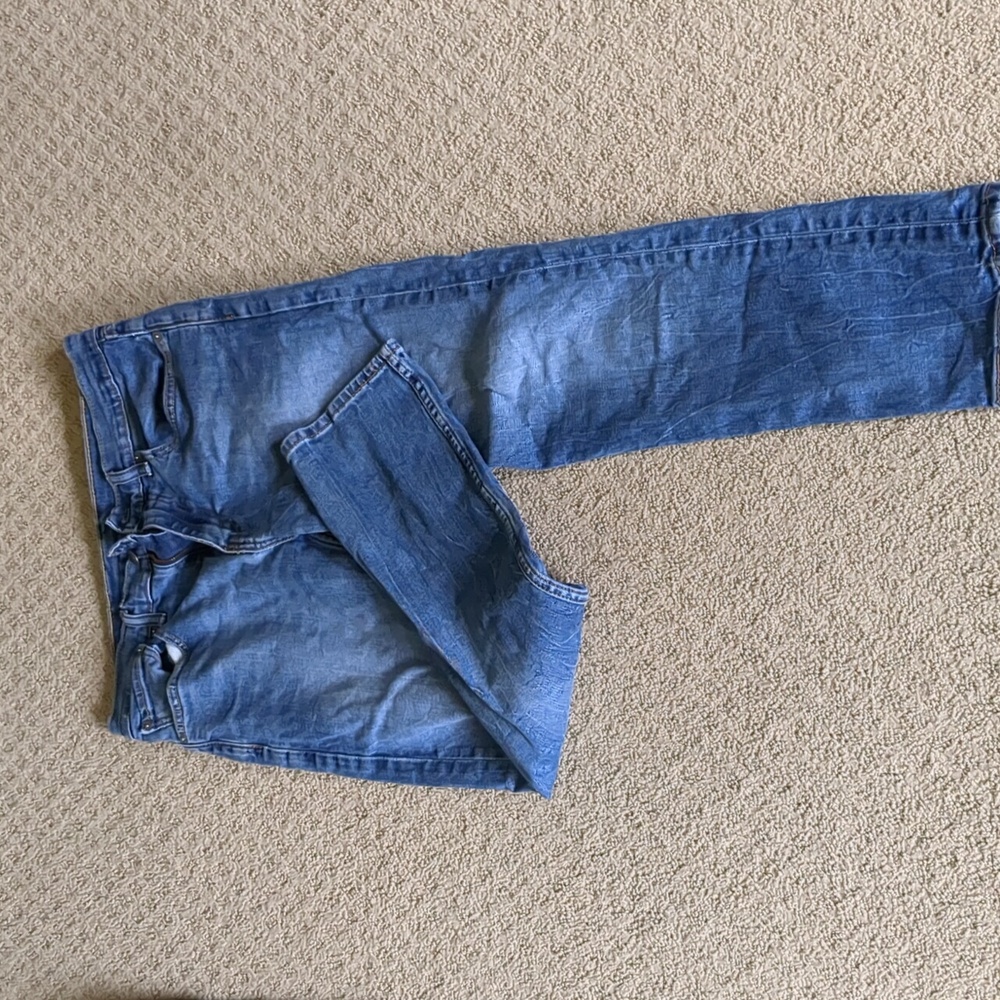 Light Wash Denim Blue Jeans